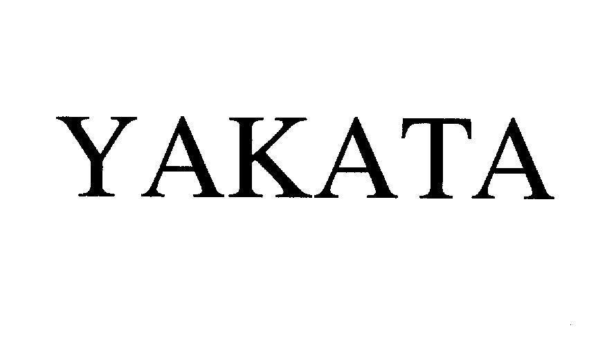 Mẫu nhãn hiệu YAKATA