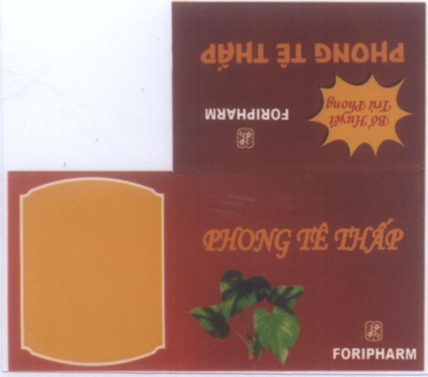 Mẫu nhãn hiệu Phong Tê Thấp FORIPHARM Bổ Huyết Trừ Phong