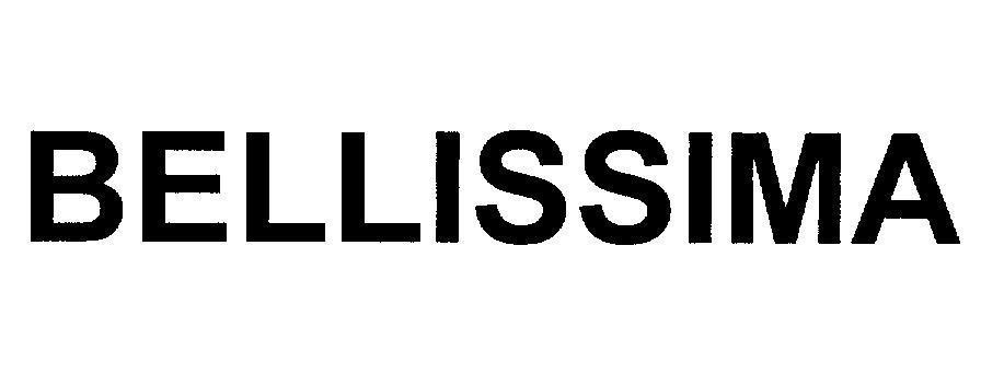 Mẫu nhãn hiệu BELLlSSIMA