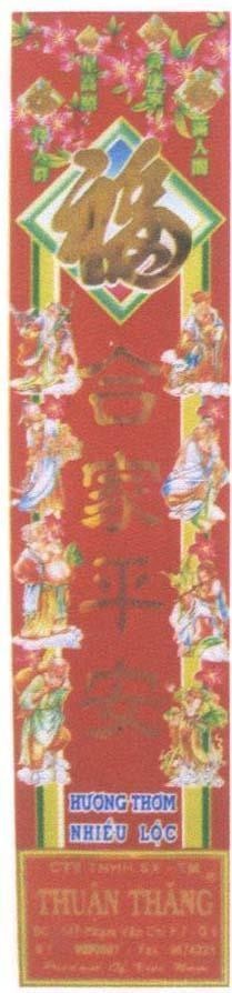 Mẫu nhãn hiệu Thuận Thăng [Fu Xing Gao Zhao: Phúc tinh cao chiếu, Fu Shou Kang Ning: Phúc Thọ Khang]