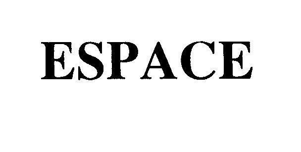 Mẫu nhãn hiệu ESPACE