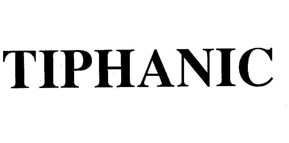 Mẫu nhãn hiệu TIPHANIC