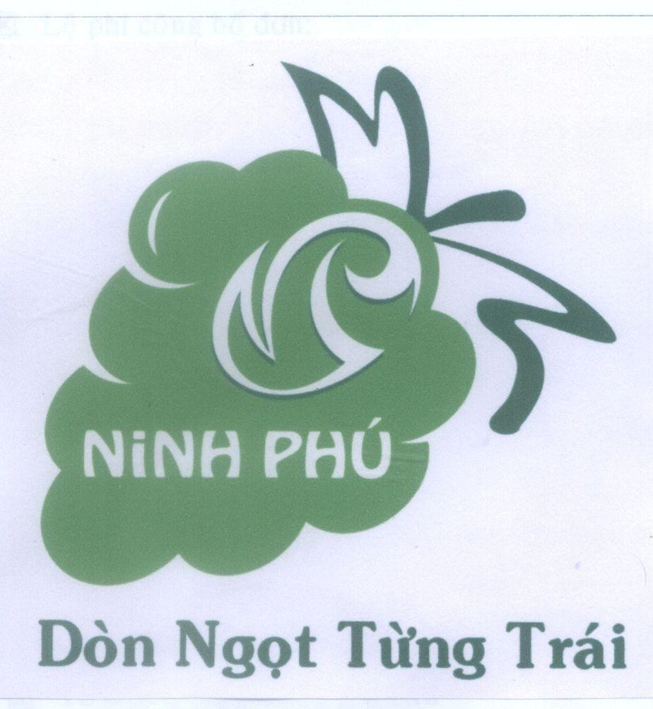 Mẫu nhãn hiệu Ninh Phú M P N P Dòn Ngọt Từng Trái