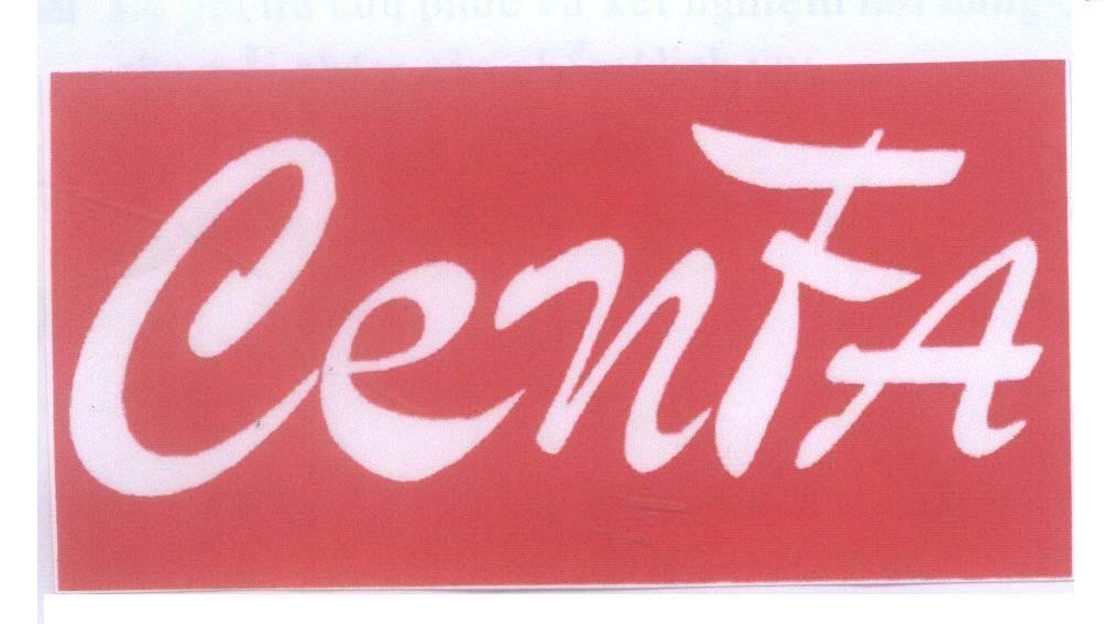 Mẫu nhãn hiệu CenFA
