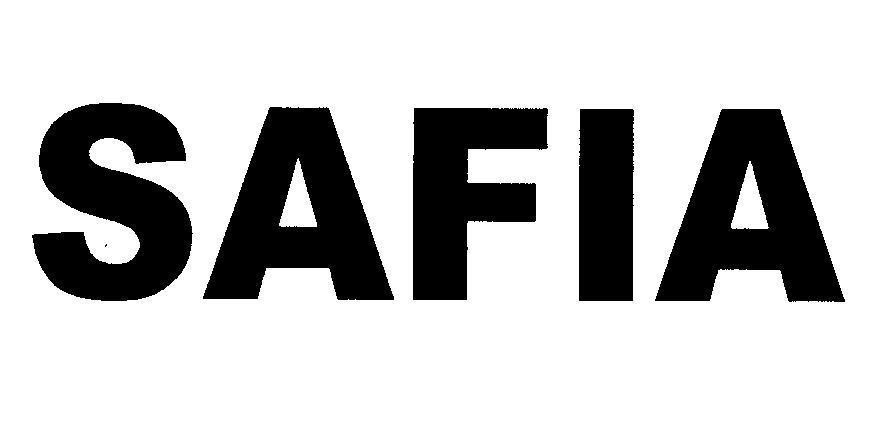 Mẫu nhãn hiệu SAFIA