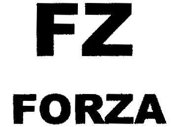 Mẫu nhãn hiệu FZ FORZA