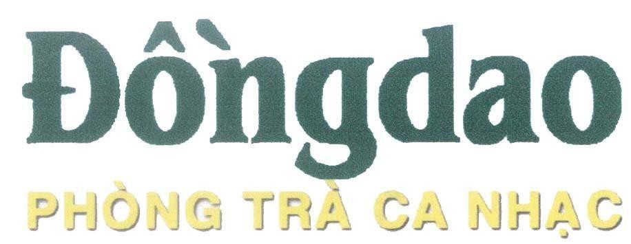 Mẫu nhãn hiệu Đồngdao Phòng Trà Ca Nhạc