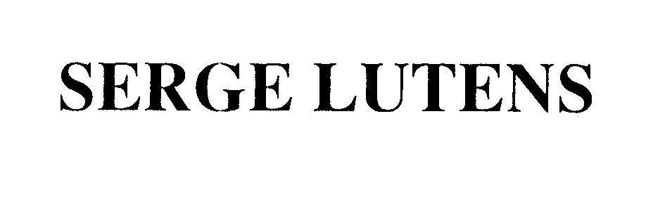 Mẫu nhãn hiệu SERGE LUTENS