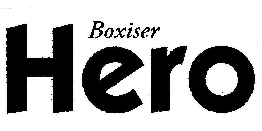 Mẫu nhãn hiệu Boxiser Hero