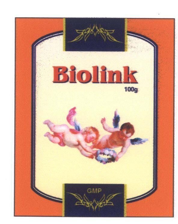 Mẫu nhãn hiệu Biolink GMP 100g