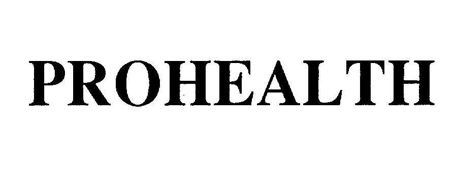 Mẫu nhãn hiệu PROHEALTH
