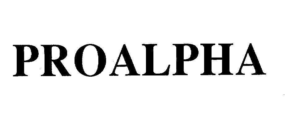 Mẫu nhãn hiệu PROALPHA
