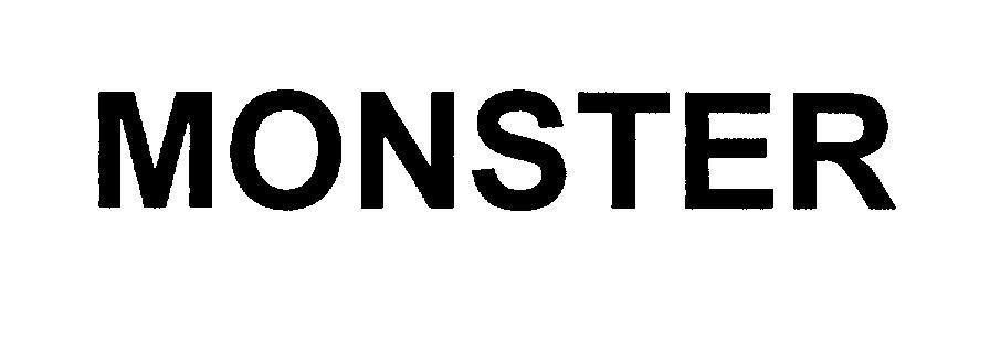Mẫu nhãn hiệu MONSTER