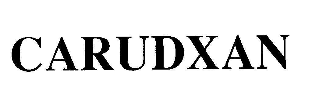 Mẫu nhãn hiệu CARUDXAN