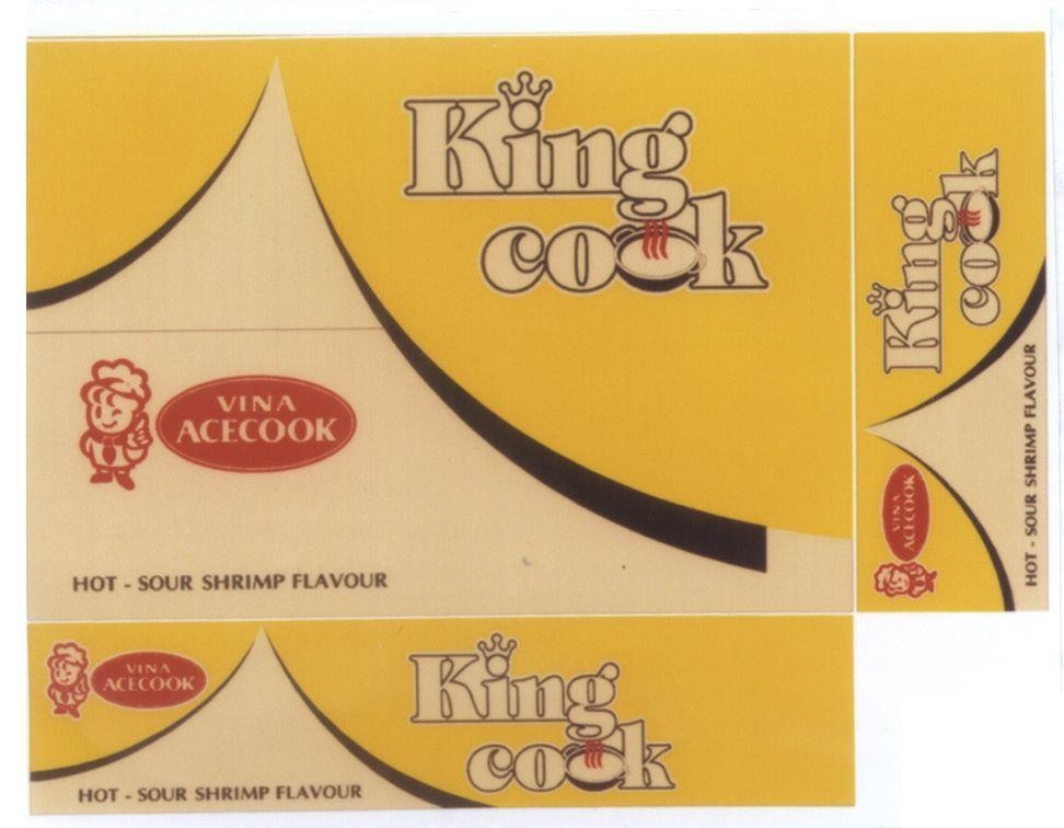 Mẫu nhãn hiệu King cook VINA ACECOOK HOT-SOUR SHRIMP FLAVOUR