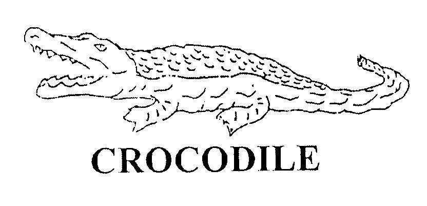 Mẫu nhãn hiệu CROCODILE