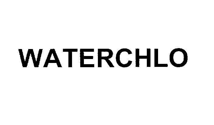 Mẫu nhãn hiệu WATERCHLO