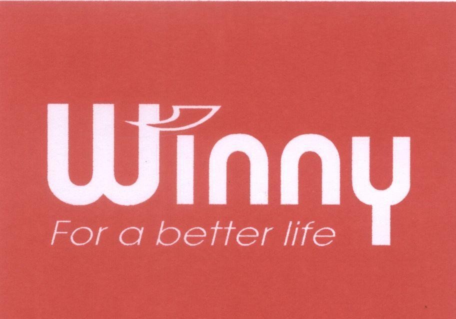 Mẫu nhãn hiệu Winny For a better life
