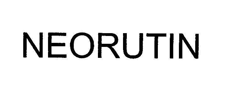 Mẫu nhãn hiệu NEORUTIN