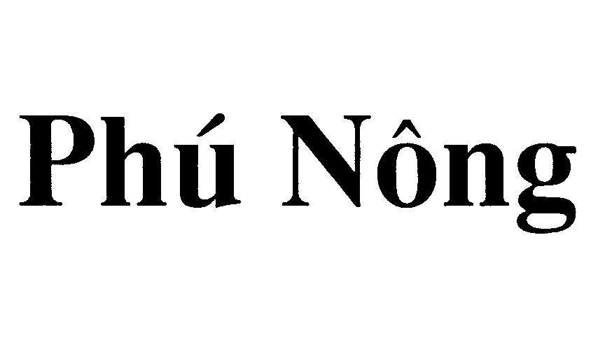 Mẫu nhãn hiệu Phú Nông