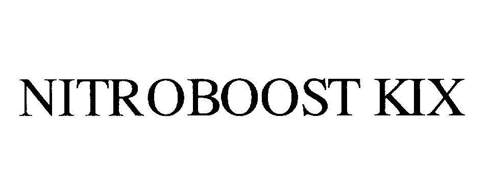 Mẫu nhãn hiệu NITROBOOST KIX