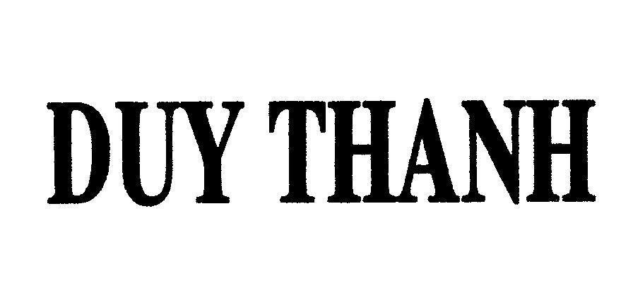 Mẫu nhãn hiệu DUY THANH