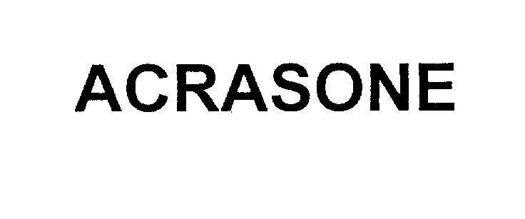 Mẫu nhãn hiệu ACRASONE