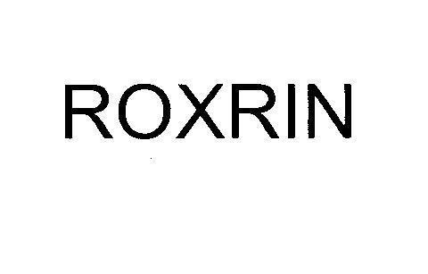 Mẫu nhãn hiệu ROXRIN