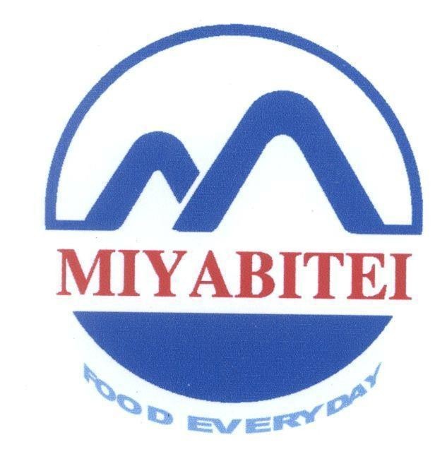 Mẫu nhãn hiệu MIYABITEI FOOD EVERYDAY M
