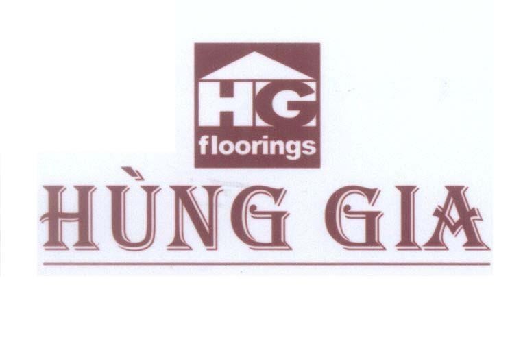 Mẫu nhãn hiệu HG floorings Hùng Gia