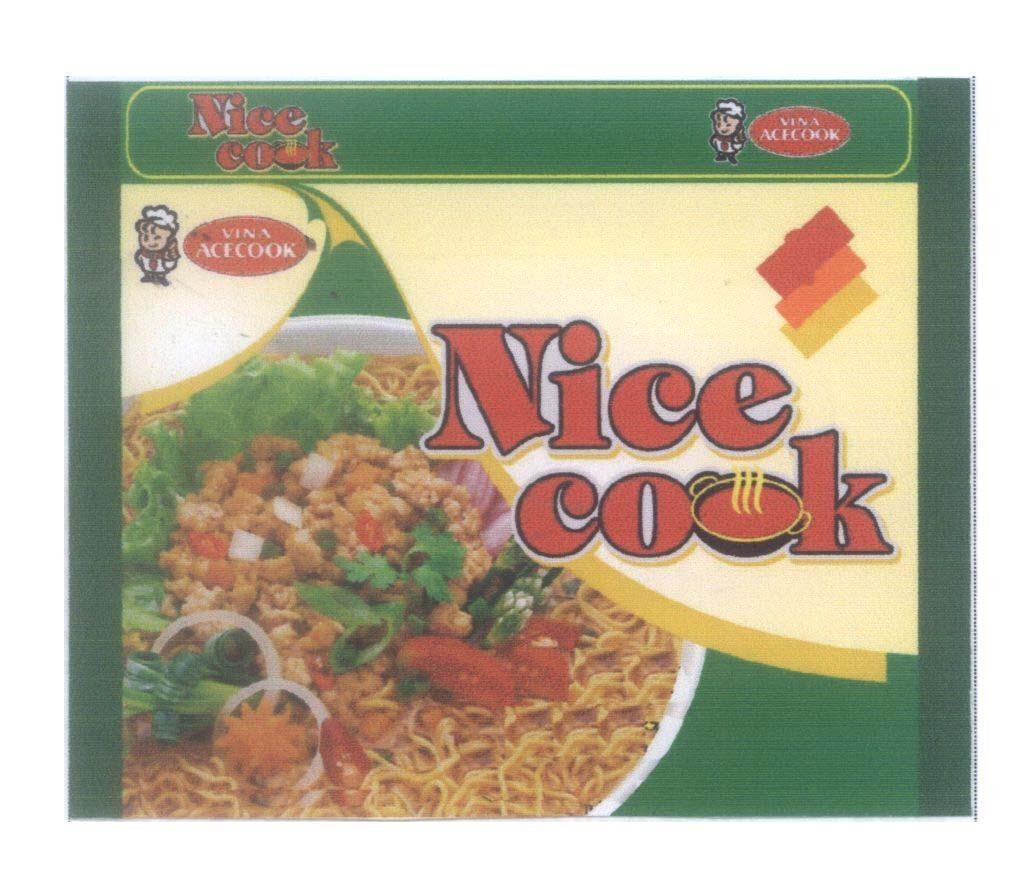 Mẫu nhãn hiệu Nice cook VINA ACECOOK
