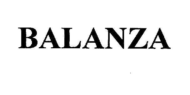 Mẫu nhãn hiệu BALANZA