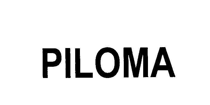Mẫu nhãn hiệu PILOMA