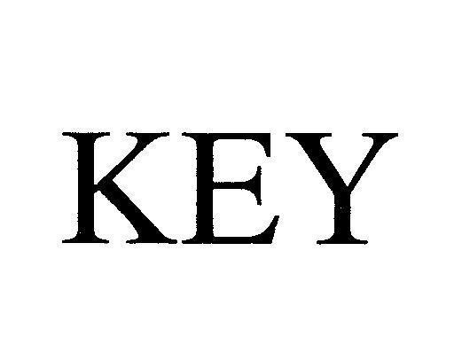 Mẫu nhãn hiệu KEY