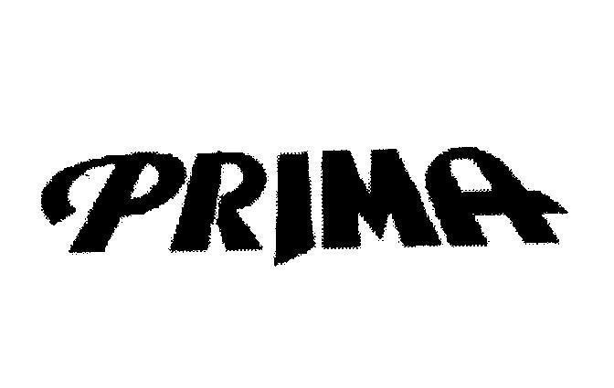 Mẫu nhãn hiệu PRIMA