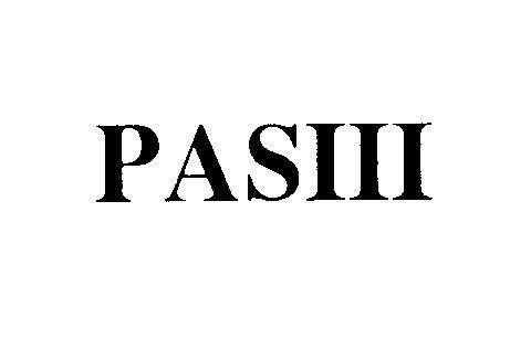 Mẫu nhãn hiệu PASIII