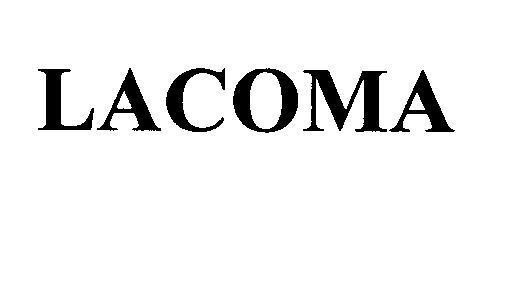 Mẫu nhãn hiệu LACOMA