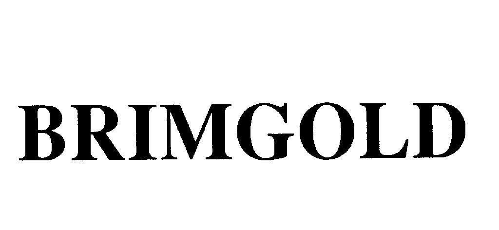 Mẫu nhãn hiệu BRIMGOLD