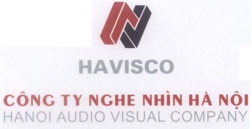 Mẫu nhãn hiệu N HAVISCO Công Ty Nghe Nhìn Hà Nội HANOI AUDIO VISUAL COMPANY