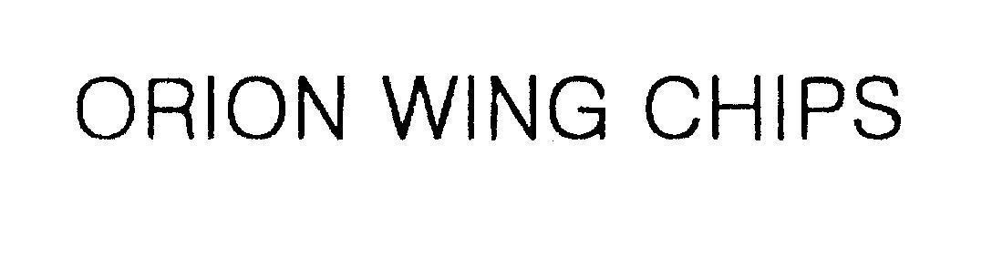 Mẫu nhãn hiệu ORION WING CHIPS