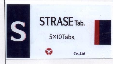 Mẫu nhãn hiệu S STRASE Tab 5x10Tabs. Co., Ltd