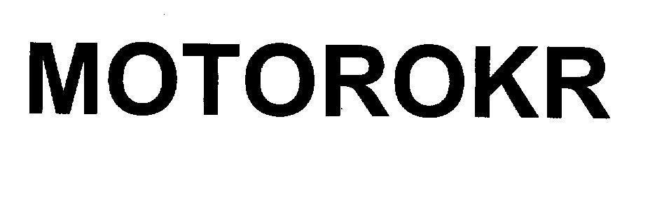 Mẫu nhãn hiệu MOTOROKR