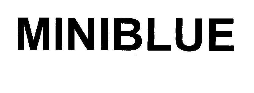 Mẫu nhãn hiệu MINIBLUE