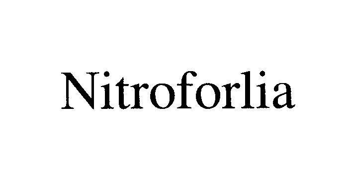 Mẫu nhãn hiệu Nitroforlia