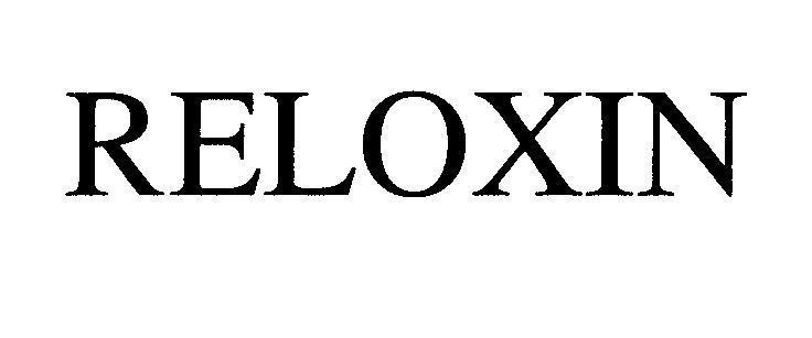 Mẫu nhãn hiệu RELOXIN