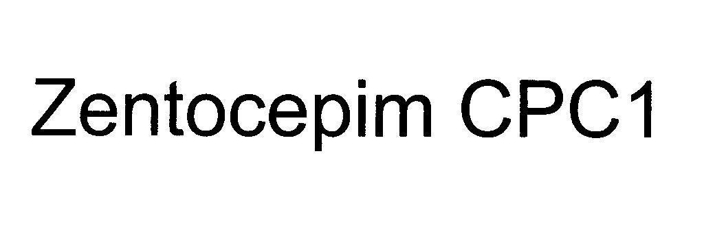 Mẫu nhãn hiệu Zentocepim CPC1