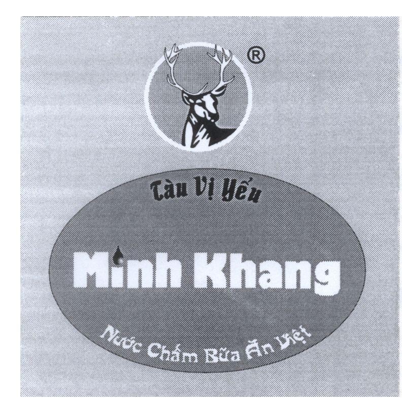 Mẫu nhãn hiệu Minh Khang Tàu Vị Yểu Nước Chấm Bữa Ăn Việt