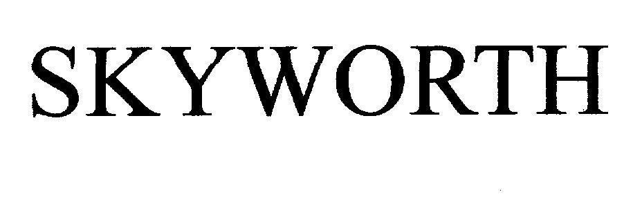 Mẫu nhãn hiệu SKYWORTH