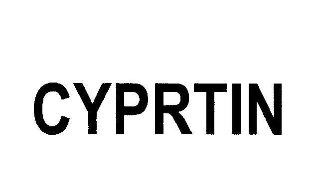 Mẫu nhãn hiệu CYPRTIN
