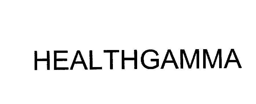 Mẫu nhãn hiệu HEALTHGAMMA